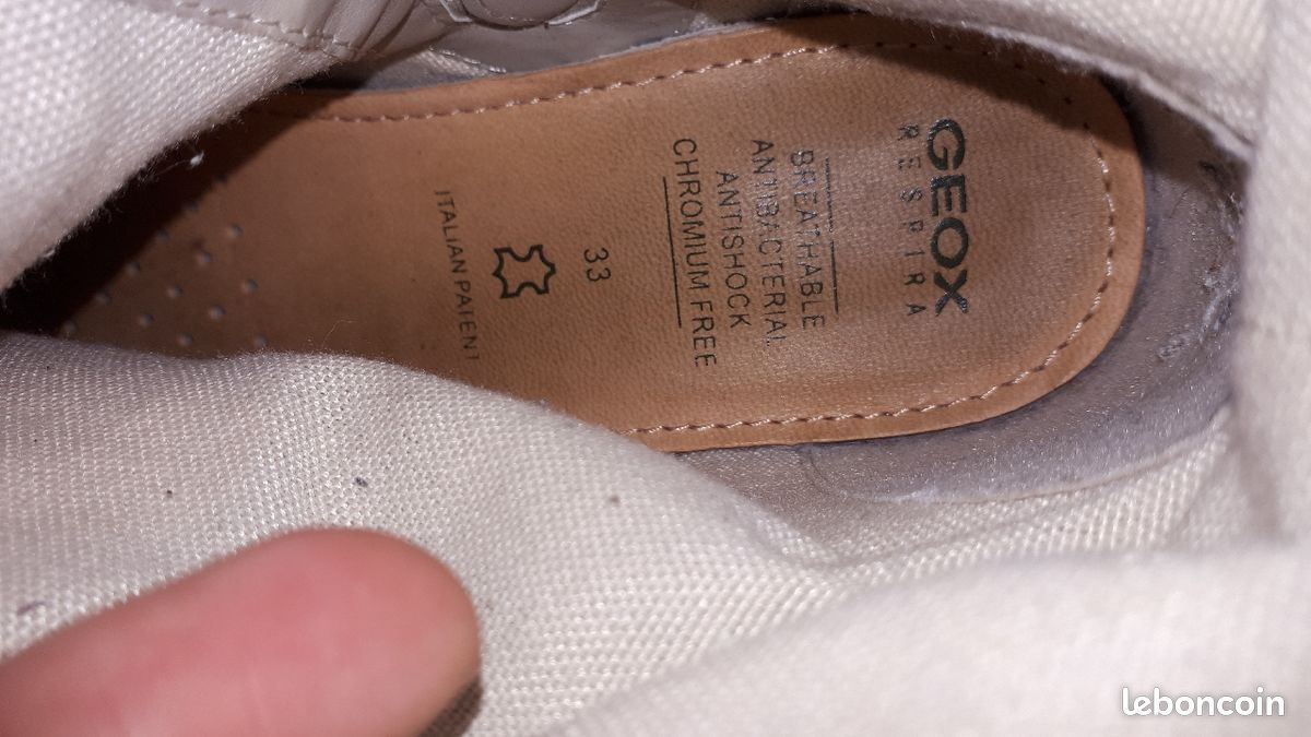 Bottines d'été Geox Taille 33 état neuf (image 3)