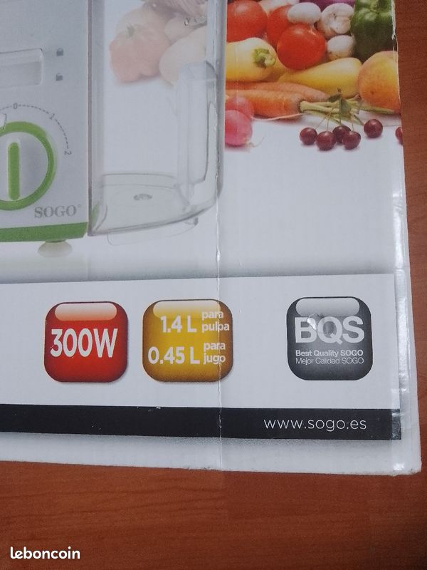 Extracteur de jus sogo (image 3)
