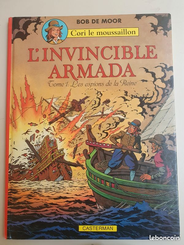 Bande dessinée Cori le moussaillon "L'invincible Armada" Tome 1: Les espions de la reine (image 1)