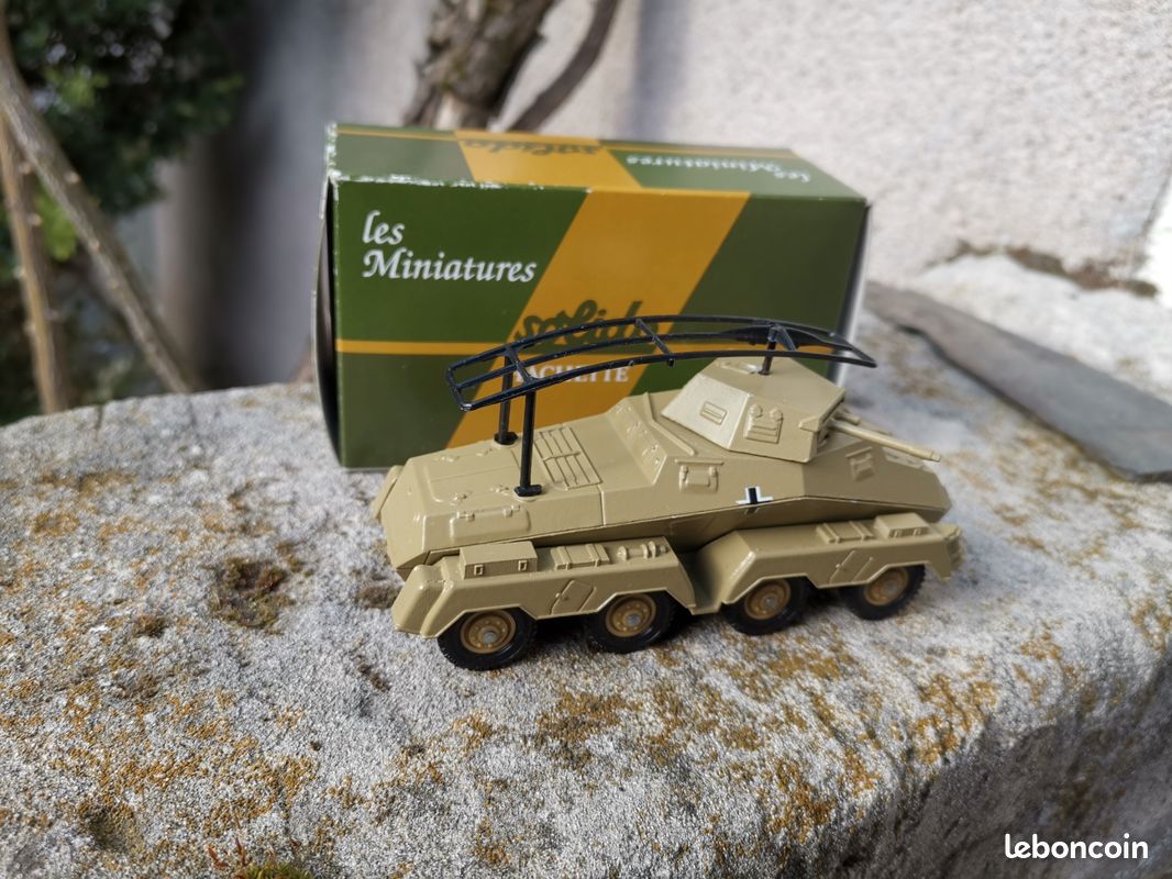 Automitailleuse allemande Bussing SDKFZ 232 Solido (image 2)