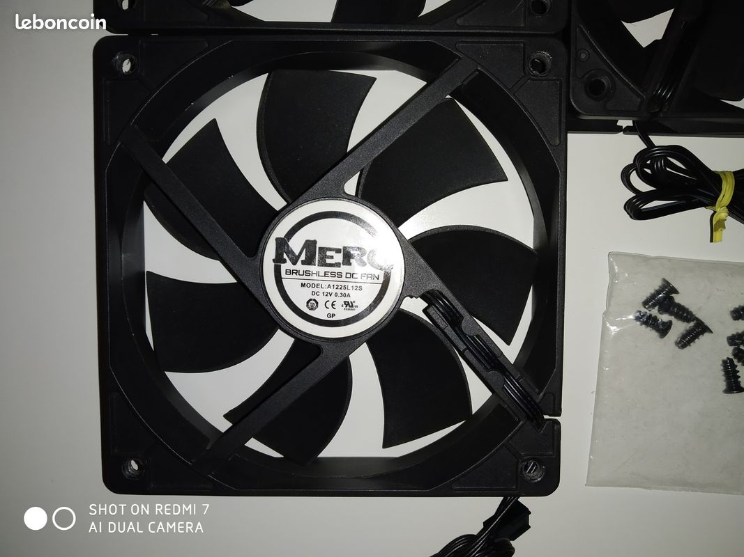 3 Ventilateurs pour boîtier PC (image 3)