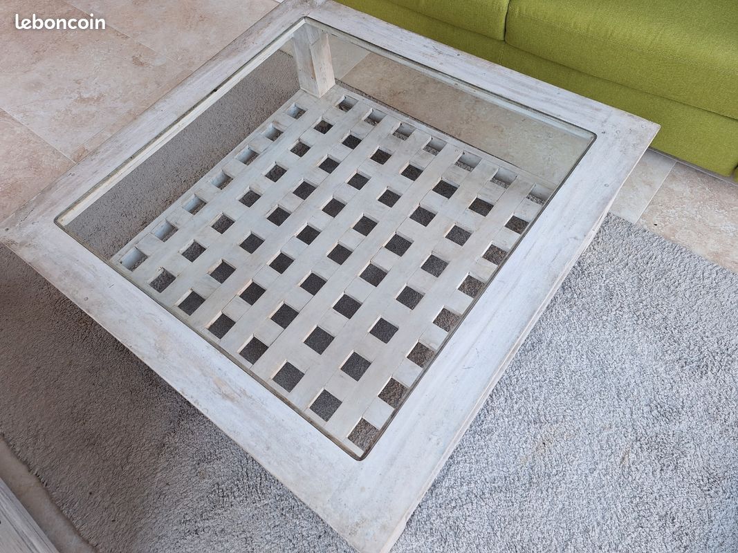 Table basse en Teck (image 1)
