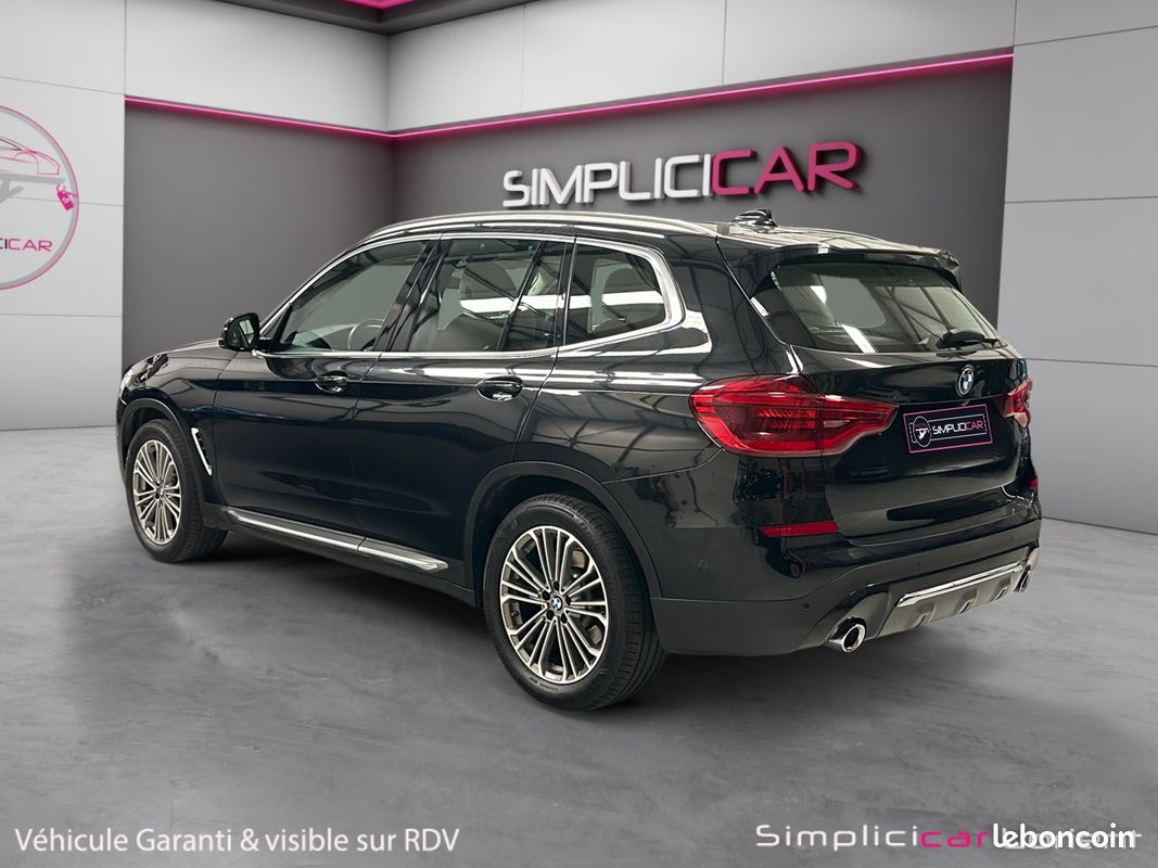 BMW X3 xDrive20d 190ch BVA8 LUXURY LINE Caméra de Recul Sièges Chauffants et électriques Garantie 12 Mois (image 3)