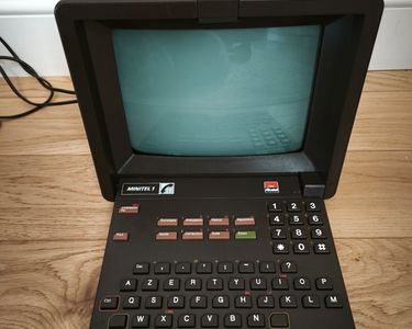 Minitel Alcatel Vintage - 1985 - Fabriqué En France - Occasion Fonctionnel