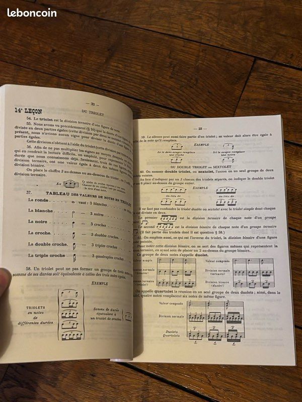 Théorie de la musique – Questionnaire A. Danhauser Édition revue et corrigée par Henri Rabaud Éditions Henry Lemoine, Paris (image 2)