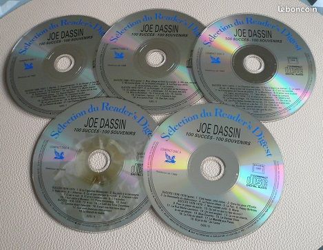 Coffret 5 CD Joe DASSIN 100 Succès, 100 Souvenirs (168) (image 3)
