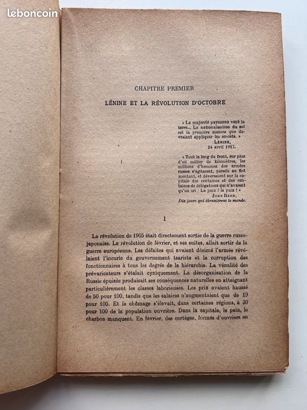 Histoire du Mouvement Ouvrier (1830-1936) - Édouard Dolléans - 2 vol. (1946-1947) (image 7)