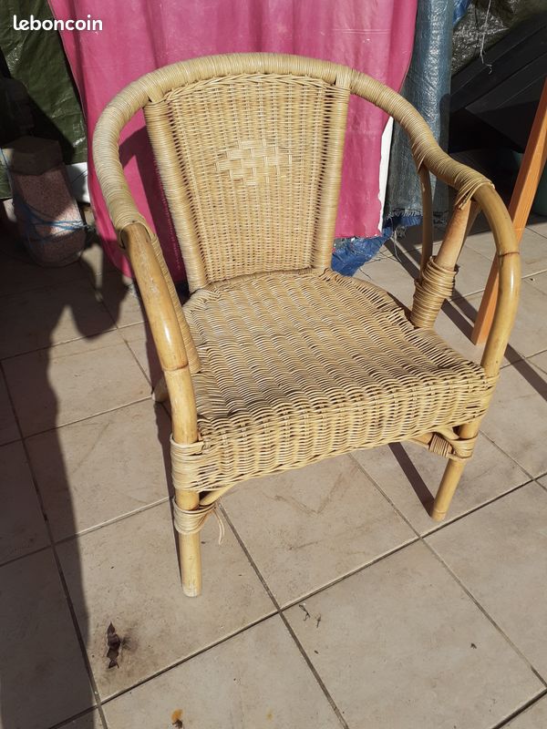 Fauteuils rotin (image 2)