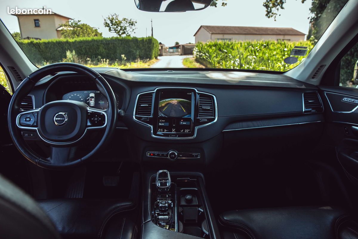 VOLVO XC90 II (2) T8 390 TWIN ENGINE AWD INSCRIPTION GEARTRONIC 8 7 places - révisé - pneus neufs (image 7)