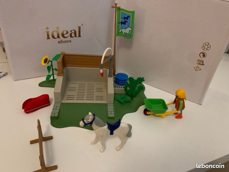 Playmobil box de lavage cheval (image 2)