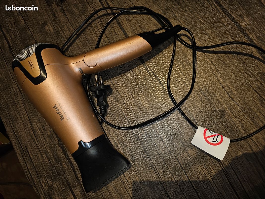 Tefal sèche-cheveux rose (image 1)