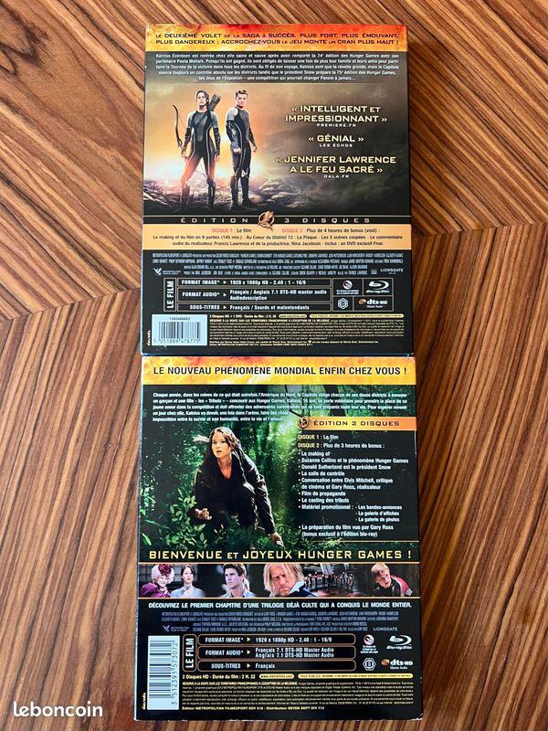 Blu-Ray Hunter Games 1 / 2 (image 2)