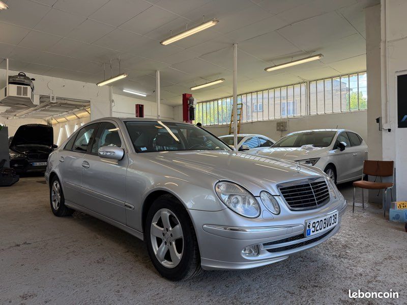 Mercedes-Benz E270 CDI BVA 177 Ch - Avantgarde - Attelage - Cuir partiel - Climatisation - Garantie (image 1)