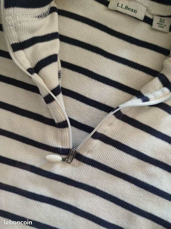 Pull col zip LL Bean - XS (34) (image 4)