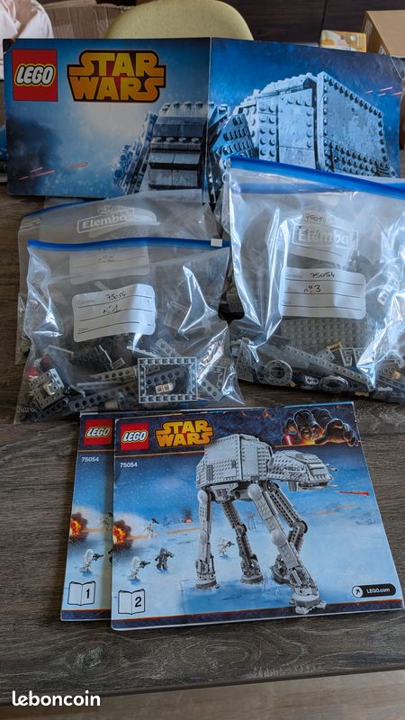 Lego Star Wars Posters 75054 AT-AT Lego Star Wars Avec Notice Et