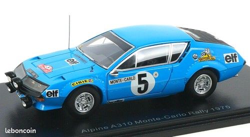 Year 1976 Rally Monte Carlo Thérier Jean-Luc / Vial Michel - Alpine-Renault A310 1800