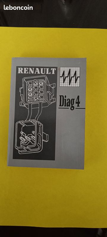 Livret atelier poche Renault Diag 4 1995 Safrane (image 1)