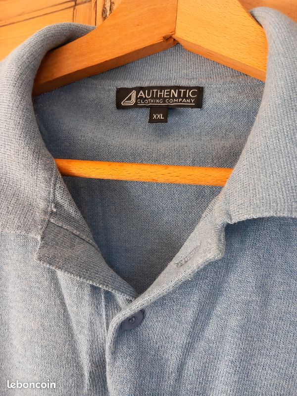 Polo pull cashmere XXL authentic clothing company (image 2)