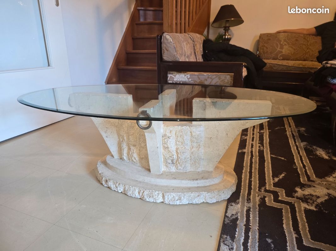 Table basse en verre (image 3)