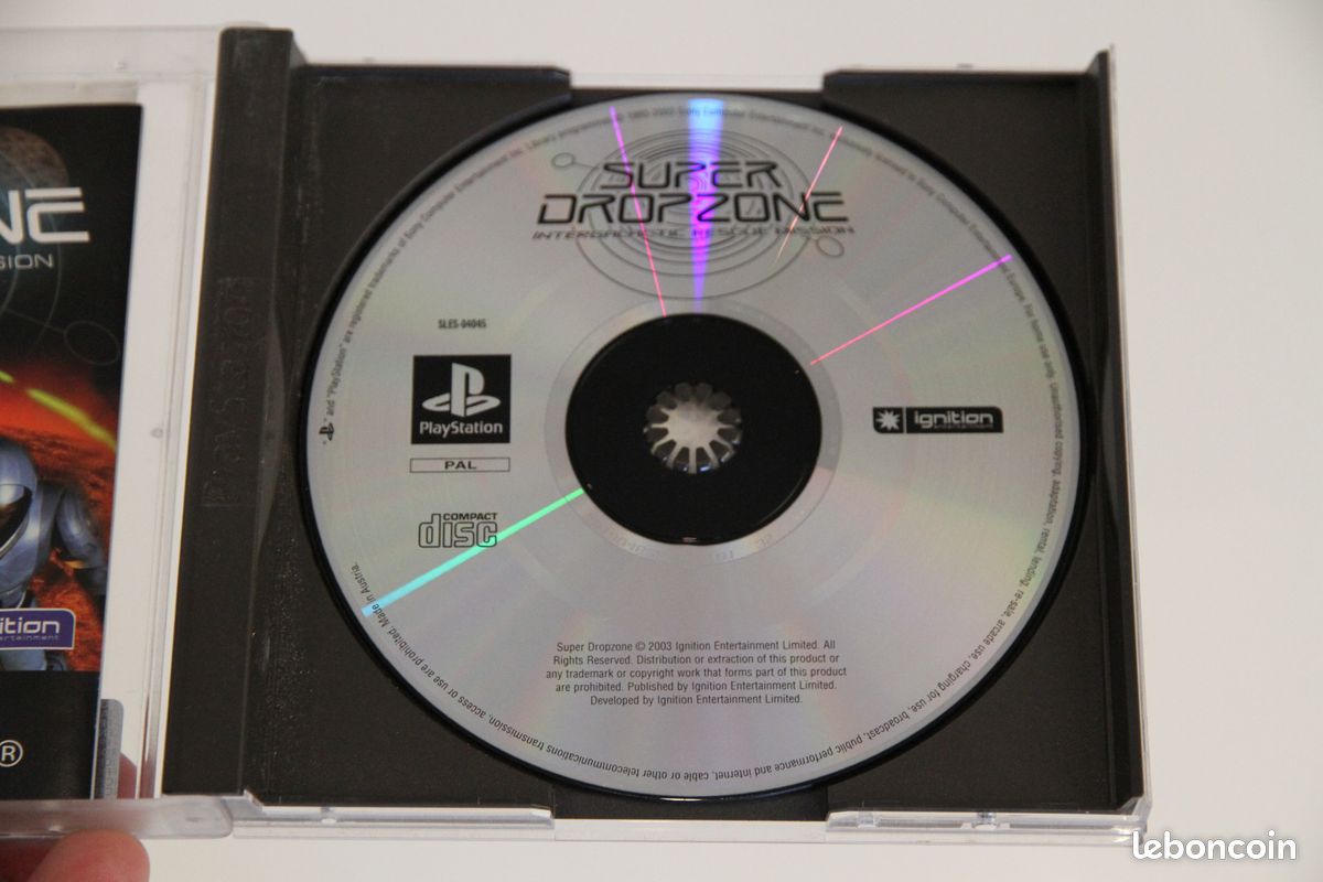 Super Dropzone PAL ITA SPA UK DE PlayStation 1 PS1 New Sealed