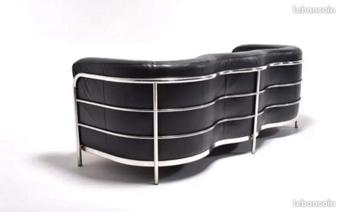 Ensemble canapé et deux fauteuils Onda zanotta (image 3)