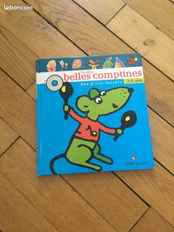 Les plus belles comptines des p’tits lascars (livre +CD) (image 1)
