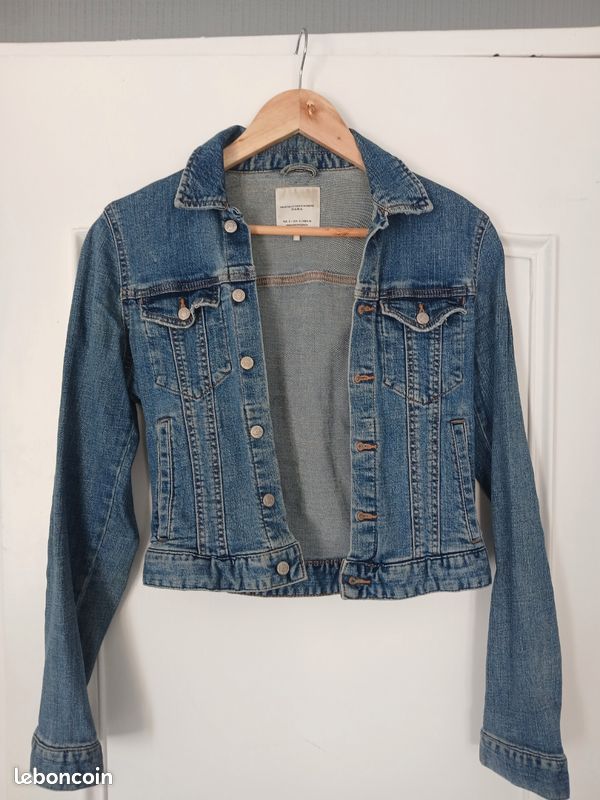 Veste jean courte Zara Vêtements
