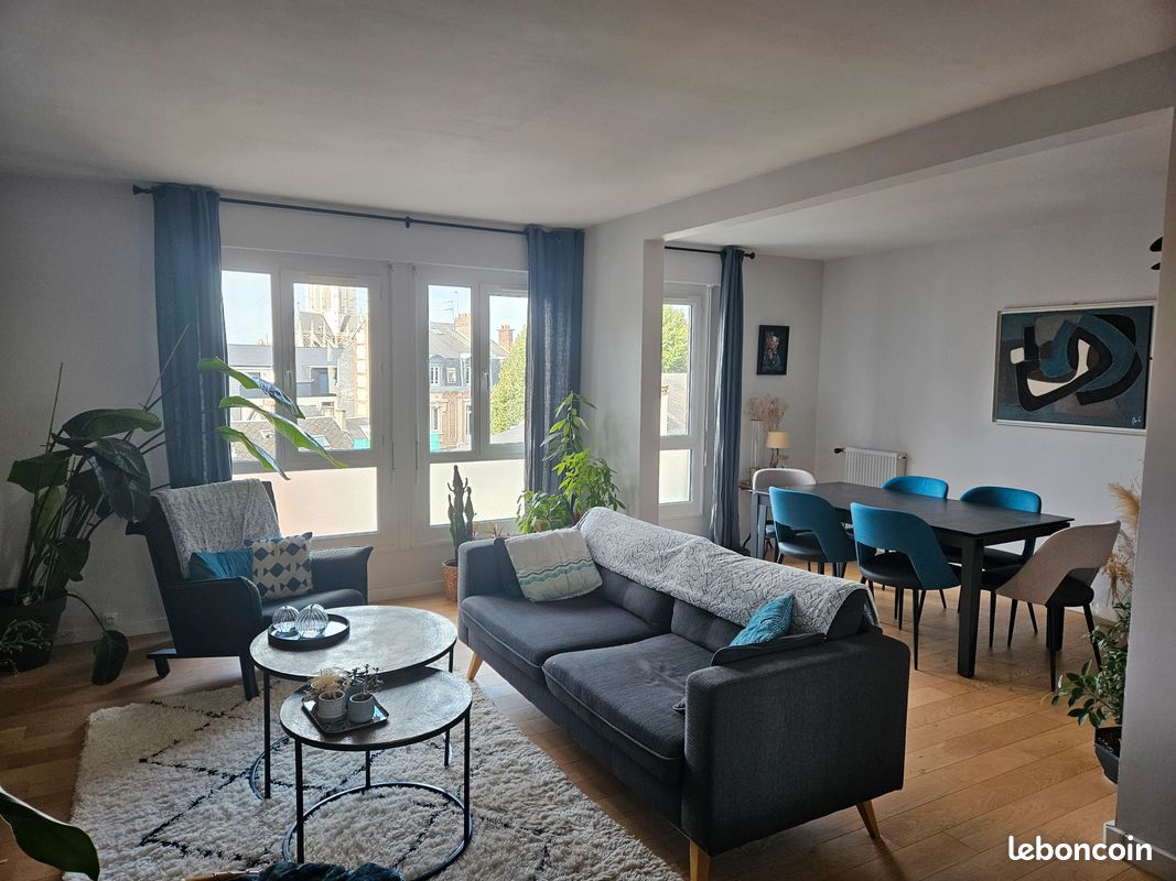 Appartement 5 pièces 99 m² · à Rouen · 98,8 m² · 1 250 €/mois