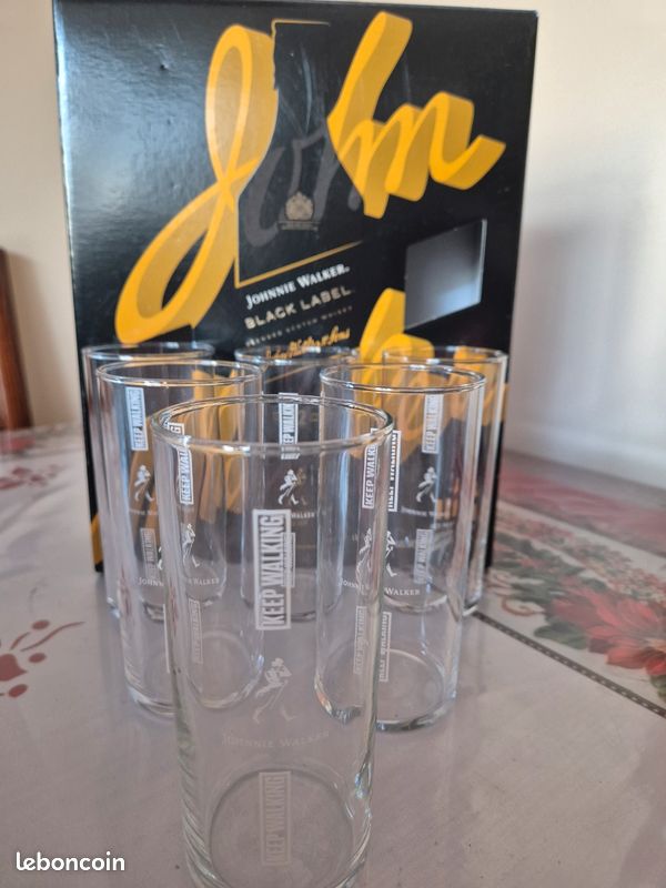 Verres JOHNNY WALKER (image 1)