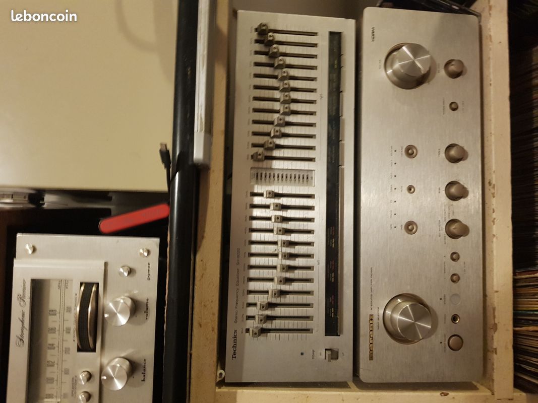 Amplificateur MARANTZ PM7000 + EQUALIZER TECHNICS SH 8020 (image 1)
