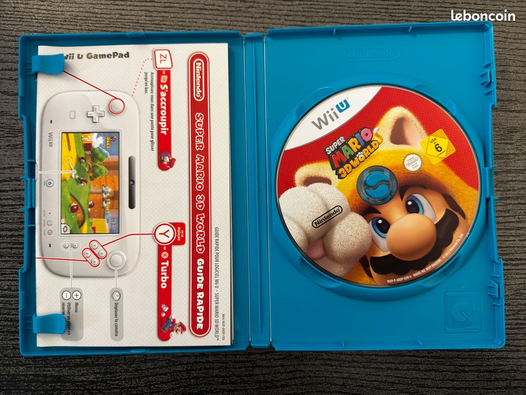 Wii U 32Go Noir pack Mario Kart 8 + 4 jeux (image 13)