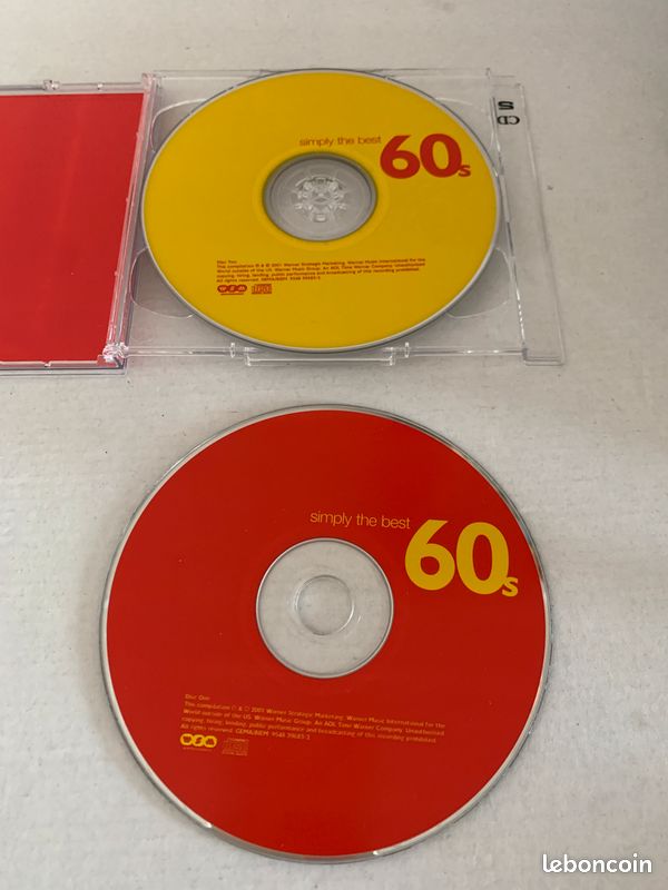 Compilation Simply The Best 60s - Les Plus Grands Tubes Des Années 60