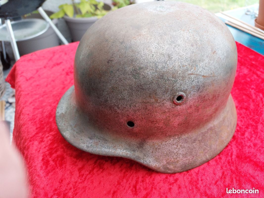 Coque De Casque Allemand ww2 (image 3)