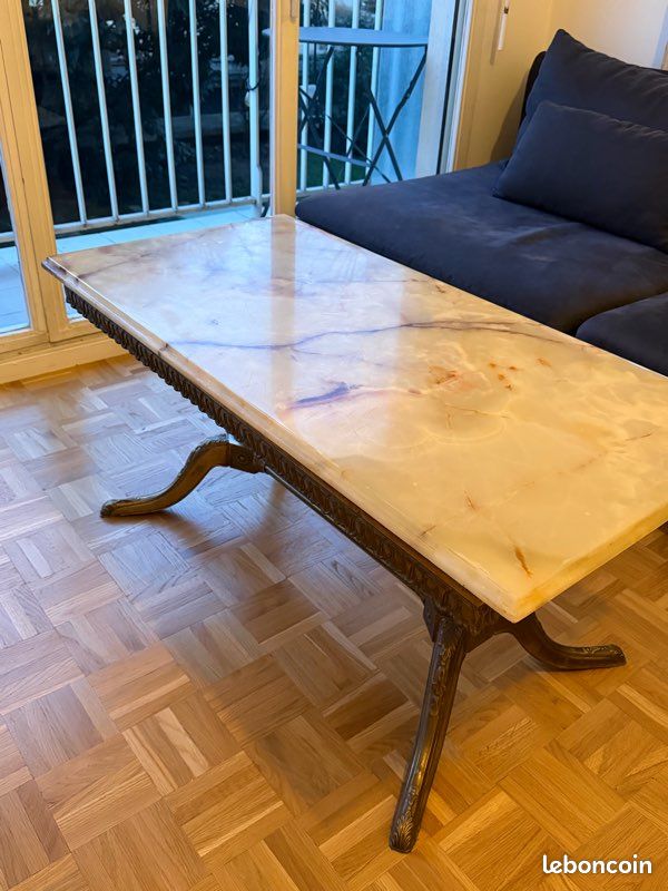 Table basse en marbre (image 1)