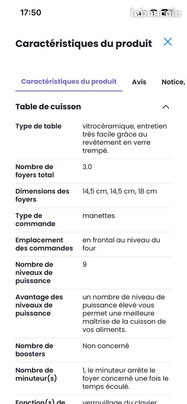 Cuisinière (image 9)
