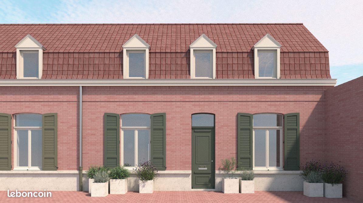 Maison 3 pièces 77 m² · à Tourcoing · 76,6 m² · 121 000 €