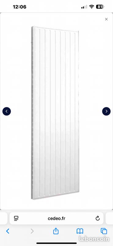 Radiateur à eau plat neuf (image 1)