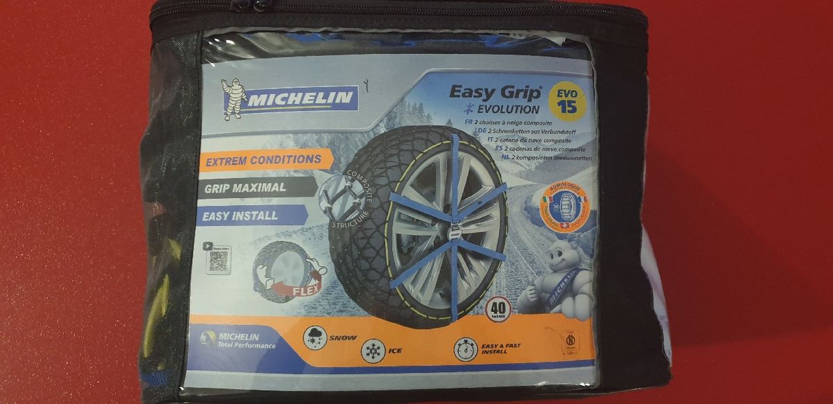 Chaine neige Michelin easy grip evo15 - Équipement auto