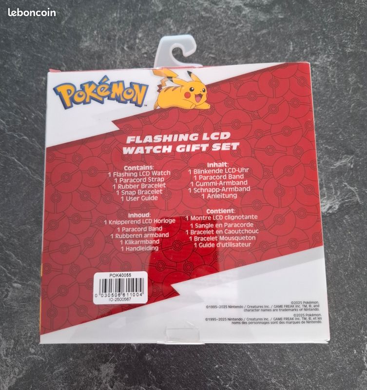 Coffret montre et Bracelet Pokemon (image 2)