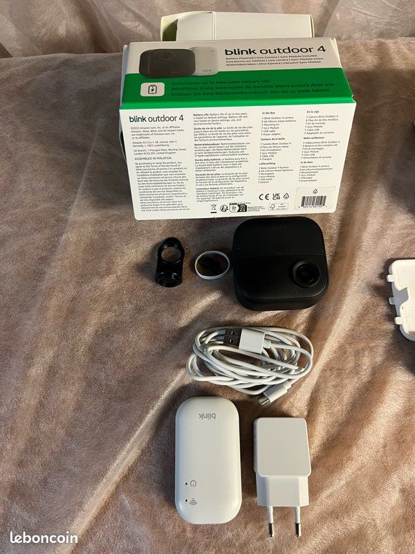 Blink Outdoor 4 – 3 caméras + 3 Sync Module 2 – NEUF (image 13)