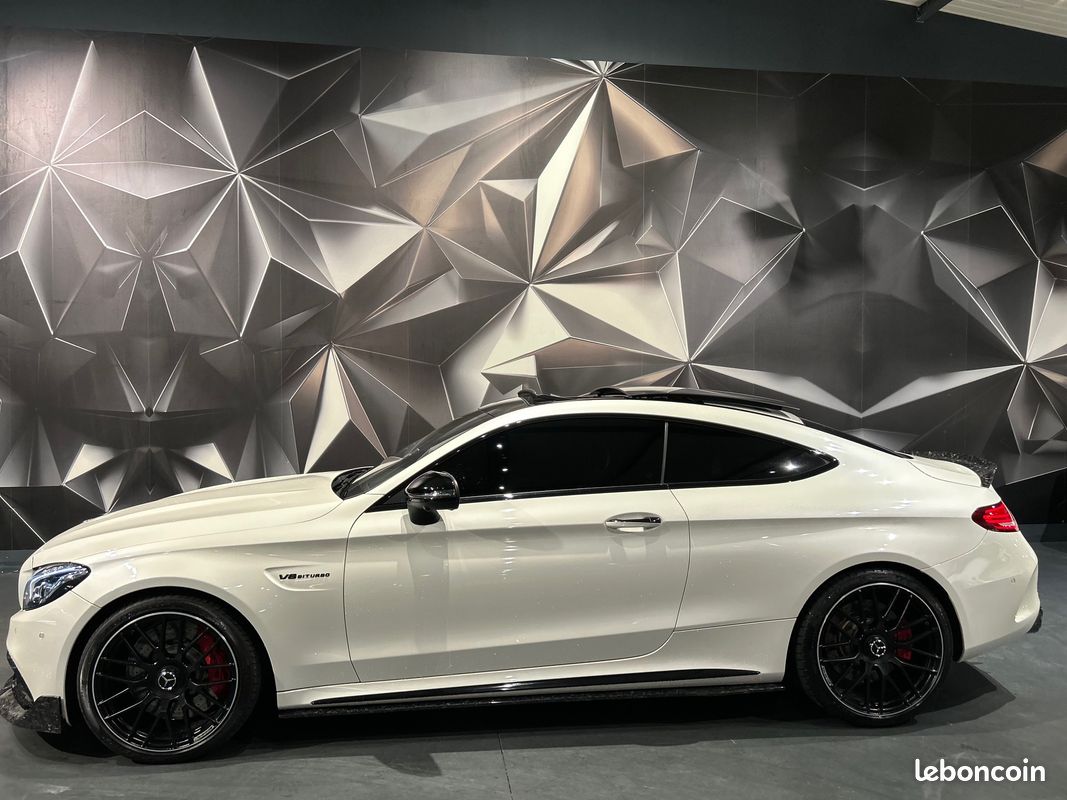 Mercedes Classe C 63 S AMG Coupé V8 Bi Turbo 510 CH Speedshift Pack Performance Designo Distronic Plus c63s 63s c63 (image 3)