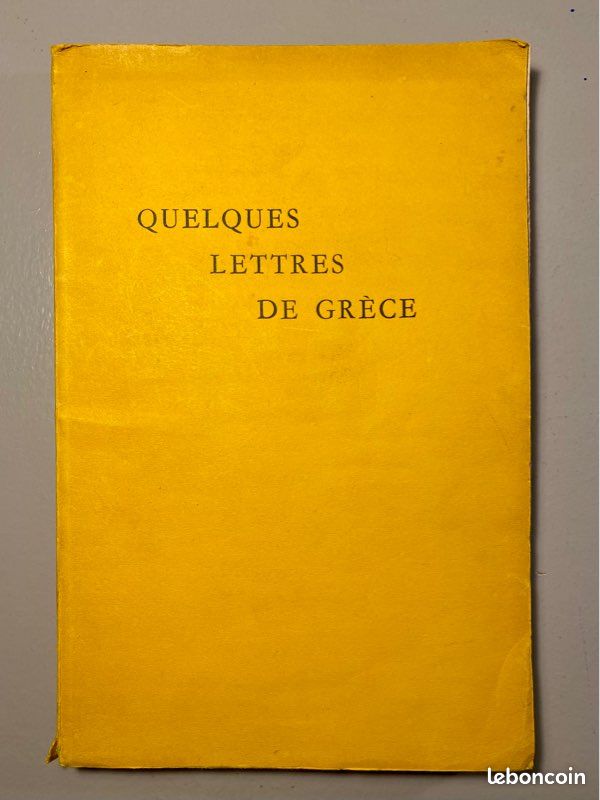 Léopold Dor : Quelques Lettres de Grèce (image 1)