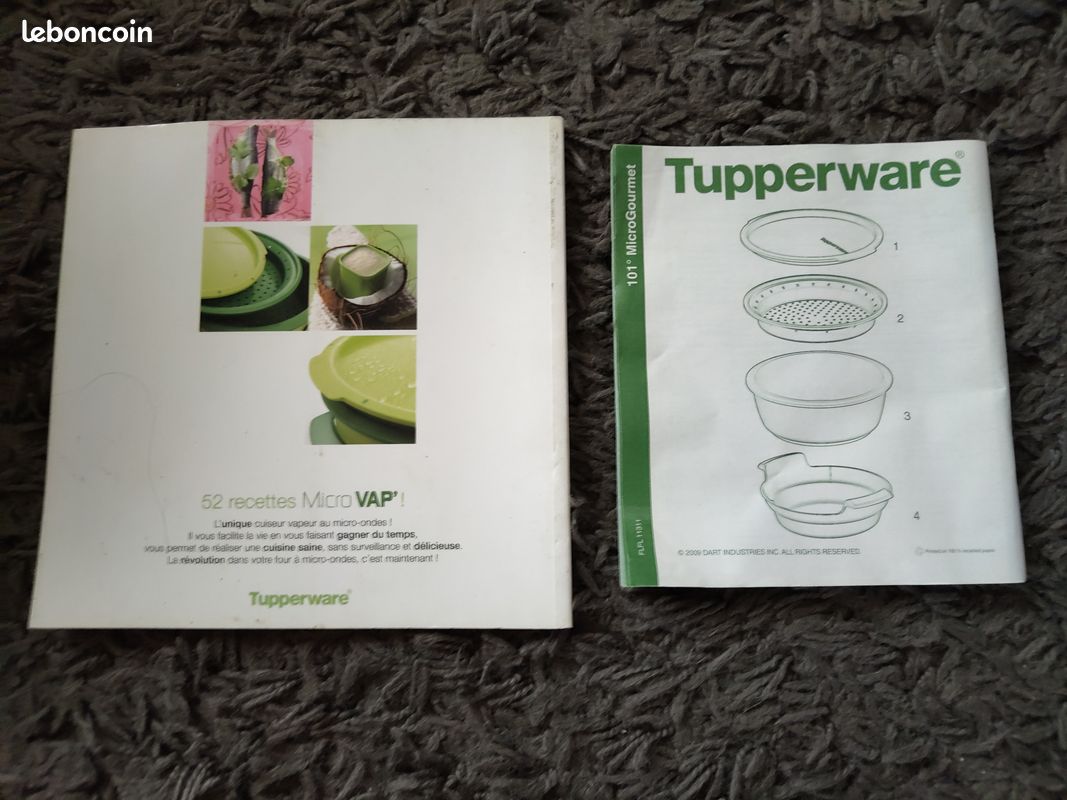 NEUF Micro Vap TUPPERWARE vert - Arts de la table NEUF Micro Vap TUPPERWARE vert - Arts de la table