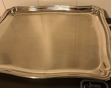 Grand Plateau De Service Jean Couzon PRESIDENT – Inox 18/10 – Anses – Jamais Utilisé