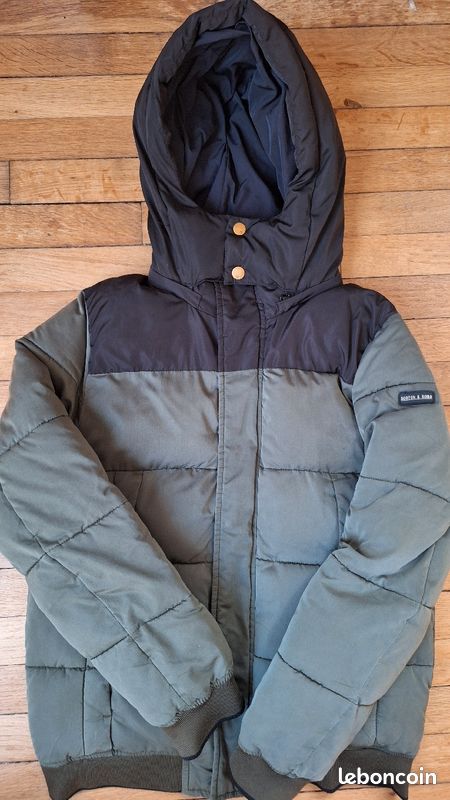 Veste Doudoune Doudoune Scotch Doudoune à Capuche Amovible Rose