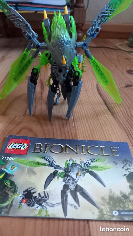 Lego Bionicle Uxar Créature de La Jungle 71300 (image 2)