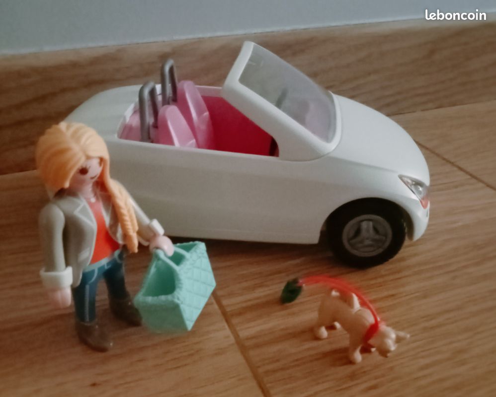 Voiture cabriolet Playmobil City Life (image 2)