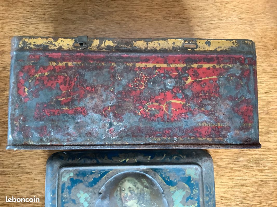 Lot de 3 Anciennes boîtes métallique (image 8)