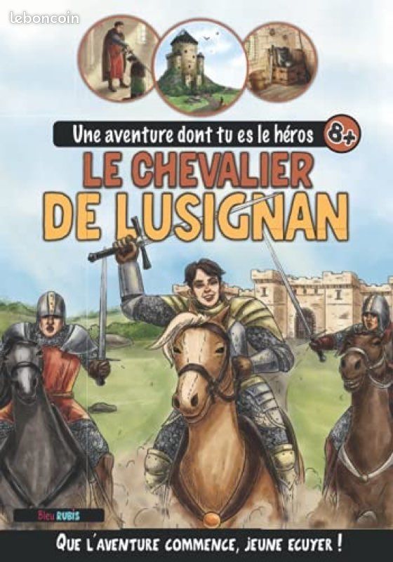 Livre « Le cavalier de Lusignan » (image 1)