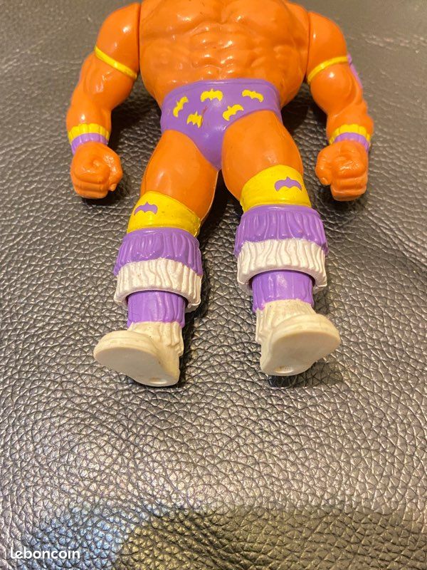 Lot De 4 Figurines WWF Ultimate Warrior 1991 – Hasbro Titan Sport (vintage)